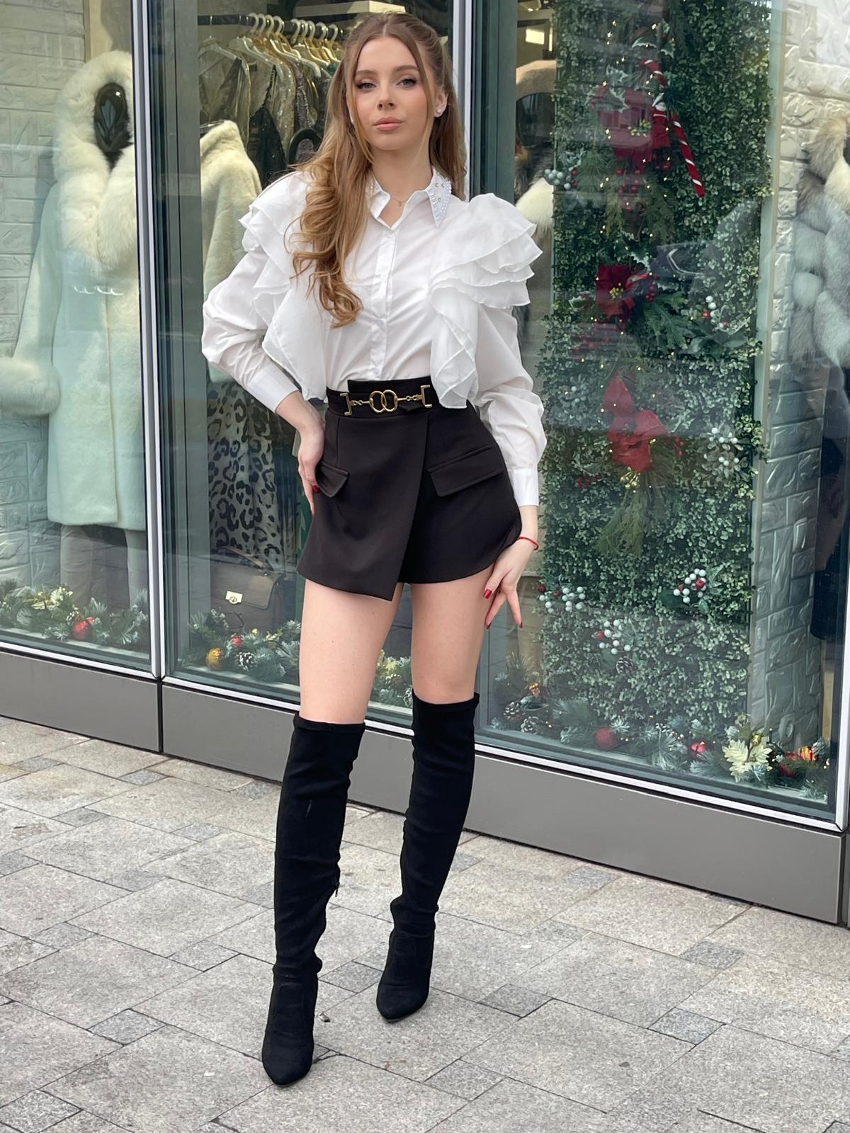 Compleu fusta cu camasa